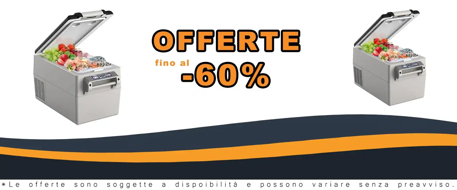 Refrigeratore auto VEVOR 32 L doppia zona -4℉-50℉