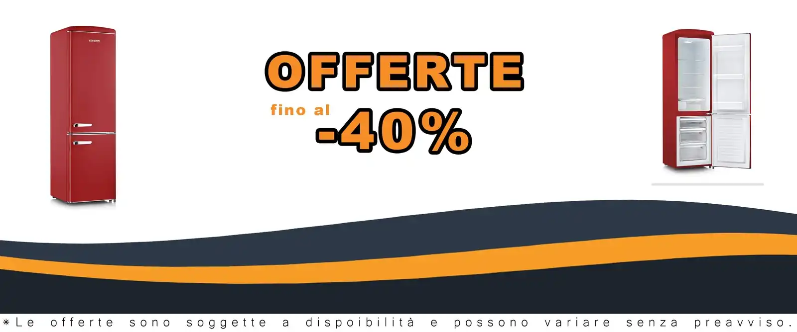 Rigo rosso refrigeratore con freezer 8917 Severin