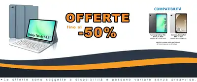 Batteria Magica Cuffia Bluetooth Detachabile per Tab A11 2025/2023
